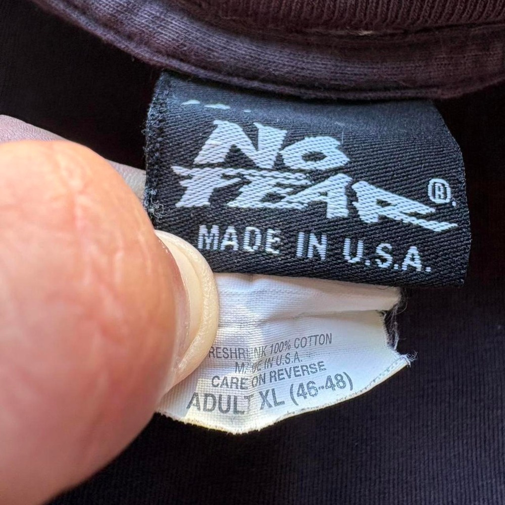 90s Faded No Fear Basketball "Nothing But Net" Shirt - Picture 5 of 7